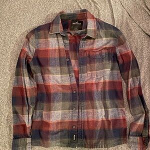 Hollister flannel, men’s Small